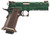 Dr. Black "Tomiko" Custom 5.1 Hi-Capa GBB Airsoft Pistol, Dark Green/Tan
