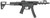 ARCTURUS X C.A.T. Versatile MP5 AEG FE Airsoft Rifle, Black