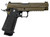 ARCTURUS Vanguard 5" Hi-Capa GBB Airsoft Pistol w/ Optics Ready Slide, Black/Tan