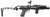 Custom Action Army Stealthy Dagger AAP-01 Assassin GBB Airsoft Pistol, Black