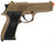CYMA Full Auto Select Fire M9 Airsoft AEP Pistol Package, Tan