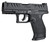 Umarex T4E Walther PDP Compact 4" Optic Ready .43 Cal CO2 Blowback Paintball Marker, Black