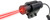 Raptors Airsoft JG18 Red Laser, Black