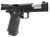 Arcturus Tempest 4.3" Hi-Capa GBB Duty Grade Edition w/ Compensator Airsoft Pistol, Black