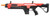 Poseidon CSI XR5 Series Advanced Battle Airsoft Rifle, Red