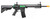 Lancer Tactical Gen 2 13.5" Keymod M4 Carbine Airsoft AEG Rifle, Black/Green
