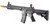 Lancer Tactical Gen 2 13.5" Keymod M4 Carbine Airsoft AEG Rifle, Black/Purple