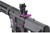 Lancer Tactical Gen 2 13.5" Keymod M4 Carbine Airsoft AEG Rifle, Black/Purple