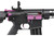 Lancer Tactical Gen 2 13.5" Keymod M4 Carbine Airsoft AEG Rifle, Black/Purple