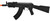 DE Airsoft AK47 Spetsnaz Fully Automatic Airsoft AEG Rifle, Black