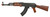 DE Airsoft AK47 Fully Automatic Electric AEG Airsoft Rifle, Black