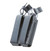 Lancer Tactical Laser Cut Open Top Double Pistol Magazine Pouch, Gray