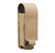 Lancer Tactical Laser Cut Single Pistol Magazine Pouch with Flap Cover, Tan