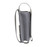 Lancer Tactical Laser Cut Single Pistol Magazine Pouch with Flap Cover, Gray