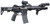 Custom Agave Ferret Tokyo Marui MWS Gas Blowback Airsoft Rifle, Black