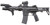Custom Agave Ferret Tokyo Marui MWS Gas Blowback Airsoft Rifle, Black