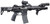 Custom Agave Ferret Tokyo Marui MWS Gas Blowback Airsoft Rifle, Black