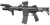 Custom Agave Ferret Tokyo Marui MWS Gas Blowback Airsoft Rifle, Black