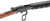Atlas Custom Works M1873 "Mares Leg" Long Barreled Lever Action Airsoft Green Gas Rifle w/ M-LOK Rail, Stealth Black