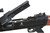 Lancer Tactical Full Metal M240W Airsoft AEG Squad Automatic Machine Gun with Box Magazine, Black & Wood
