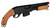 Atlas Custom Works 870 Pump Action Metal Airsoft Sawed-Off Shotgun, Real Wood