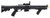 UK Arms M0681C Pump Action Airsoft Shotgun w/ Scope and Light, Black
