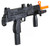 Double Eagle M35 Tactical Uzi Airsoft SMG Spring Powered Pistol, Black