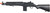 Double Eagle M14 Spring Powered Airsoft Rifle w/ Quad Rail, Black