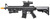 UK Arms Heavy Version Short Barreled M4 Airsoft Spring Rifle w/ Flashlight and Red Dot Sight, Black