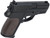 UK Arms Spring Sniper Airsoft Rifle and P618 Pistol Combo with Laser and Flashlight, Black