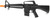 Double Eagle Mini M16 Spring Airsoft Rifle, Black