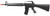 WellFire M16A1 Tactical Carbine Spring Airsoft Rifle, Black