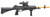 UK Arms M8910B Spring Powered  Airsoft Rifle, Black