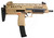 WE-Tech SMG-8 GBB Sub Machine Airsoft  Gun, Tan