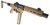 Vorsk VMP 2SD GBB Airsoft Rifle w/ Integrated Suppressor & Folding Stock, Tan