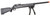 Lancer Tactical M24 Bolt Action Airsoft Sniper Rifle w/ Bipod, Black