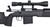 WellFire M40A3 Bolt Action Airsoft Sniper Rifle w/ Scope & Bipod, Black