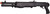 Double Eagle M63 Pump Action 3x10 Shell Tri-Shot Airsoft Shotgun, Black