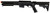 DE M500 Pump Action Airsoft Shotgun w/ Retractable LE Stock, Black 