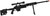 WellFire MB4411D Bolt Action Airsoft Sniper Rifle w/ Scope and Bipod, Black