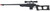 WellFire L96 Bolt Action Airsoft Sniper Rifle w/ Scope, Black