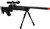 WellFire SR-22 Bolt Action Type 22 Airsoft Sniper Rifle w/ Scope & Bipod, Black