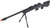 Wellfire MB4416 Bolt Action Airsoft Sniper Rifle w/ Bipod, Black