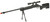 WellFire M40A5 Bolt Action Airsoft Sniper Rifle w/ Scope and Bipod, Black