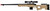Well Bolt Action Airsoft Sniper Rifle w/ Fluted Barrel and Scope, Tan