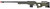 Well L96 Bolt Action Airsoft Sniper Rifle w/ Fluted Barrel Optics Rail, OD Green