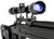 WELL Bolt Action Airsoft Sniper Rifle w/ Scope & Adjustable Cheek Rest, Black