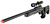 WELL Bolt Action Airsoft Sniper Rifle w/ Scope & Adjustable Cheek Rest, Black
