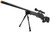 WellFire MK96 AWP Bolt Action Airsoft Sniper Rifle w/ 3-9x40 Scope & Bipod, Black