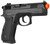 ASG Licensed CZ 75D Compact Spring Airsoft Pistol w/ Accessory Rail, Black